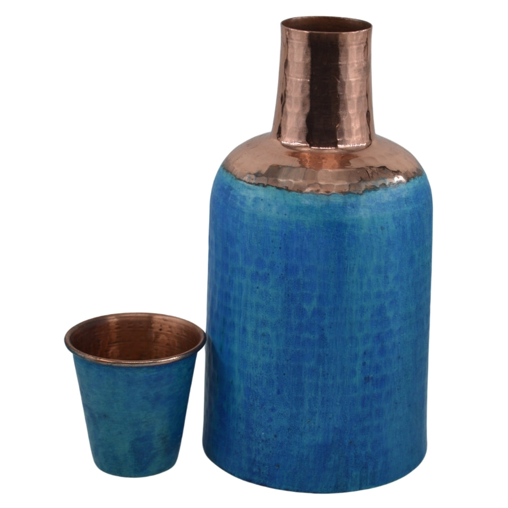 Botellón con vaso | Cobre