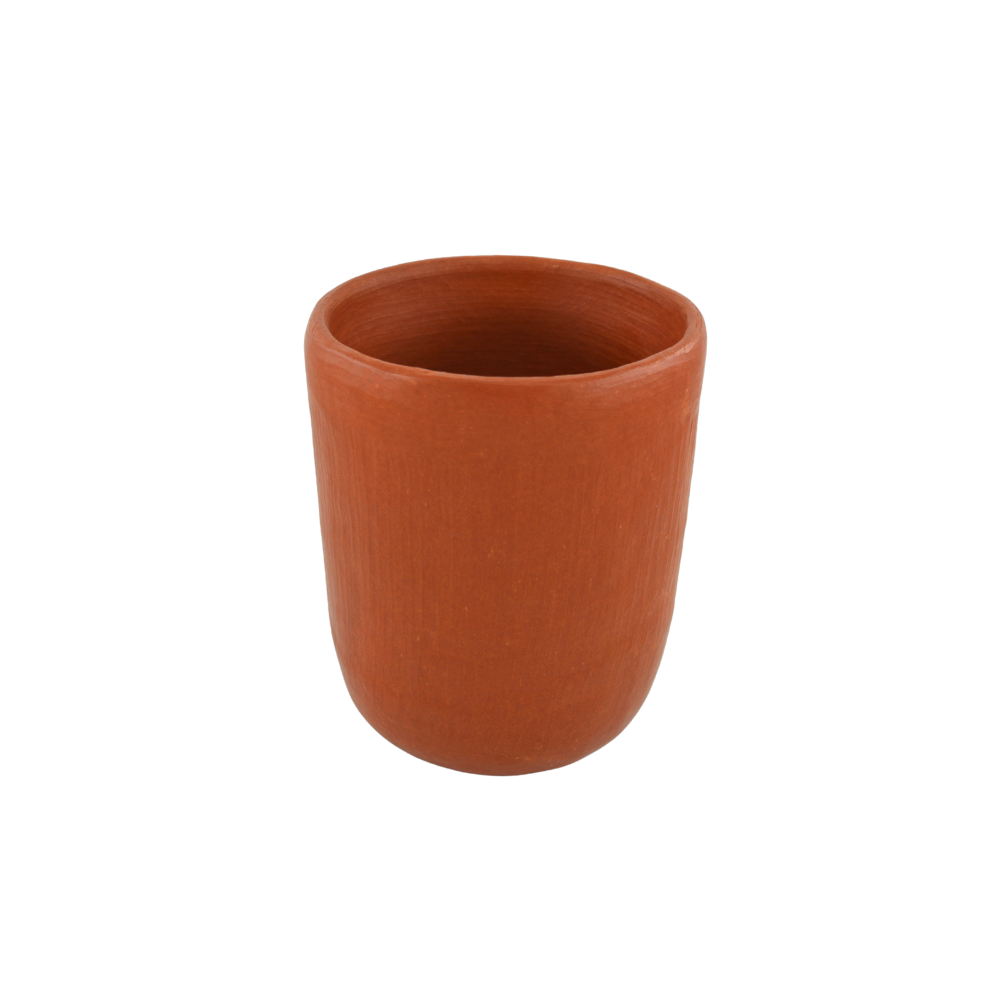 Vaso Liso | Barro Rojo