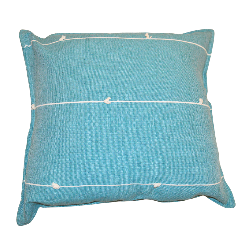 Bicolor Handmade Cushion