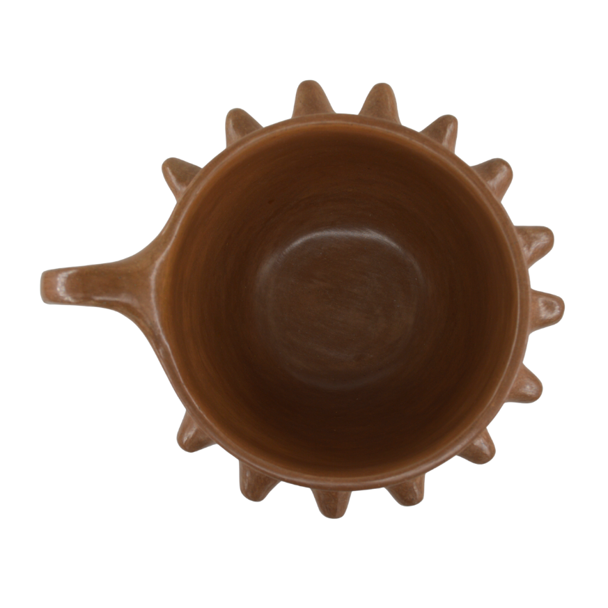 Taza Puntas 'Tzitzi' | Barro Bruñido