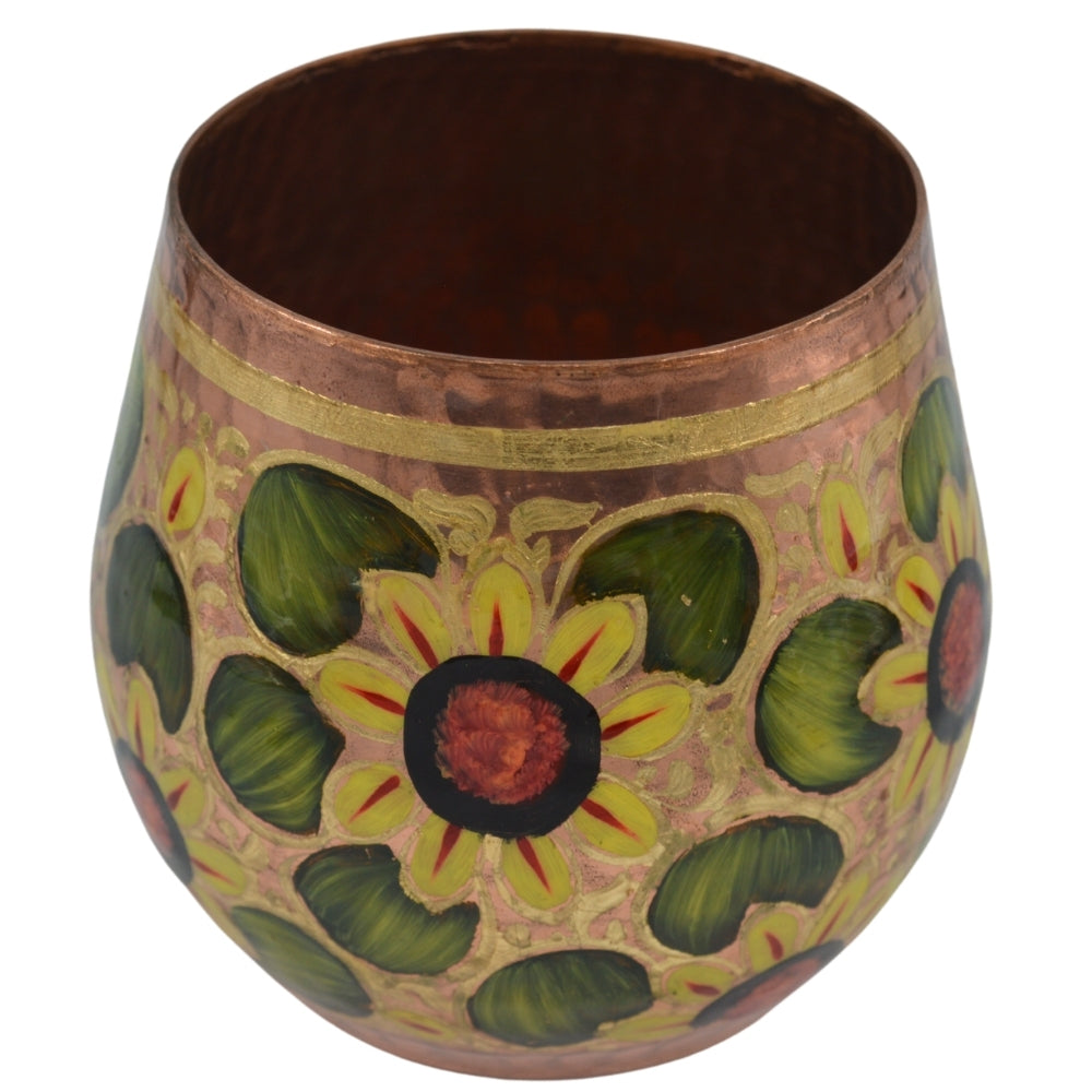 Sunflower Drop Glass