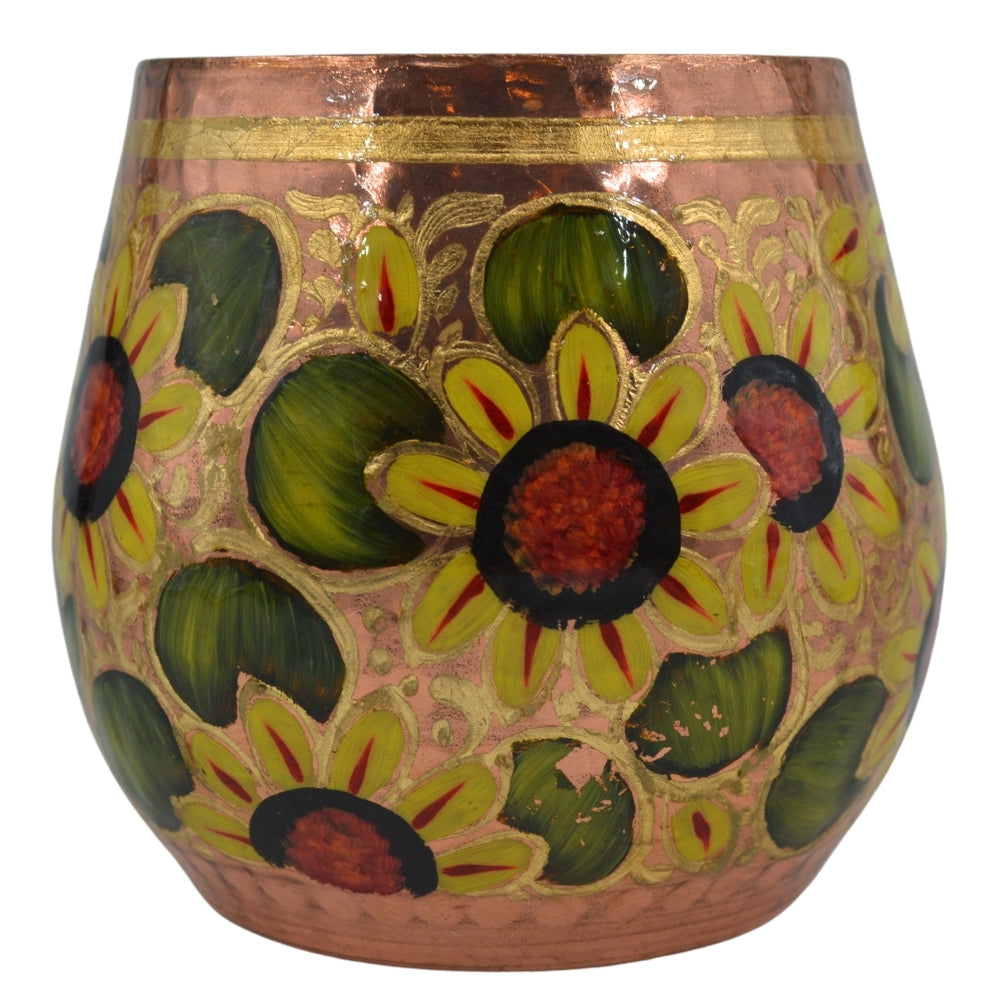 Vaso Gota Girasol | Cobre