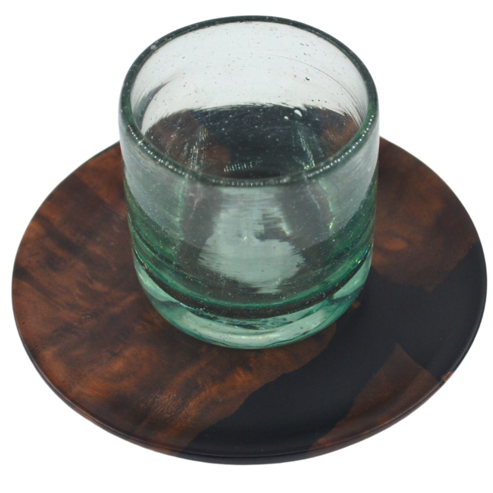 Walnut glass holder | Individual