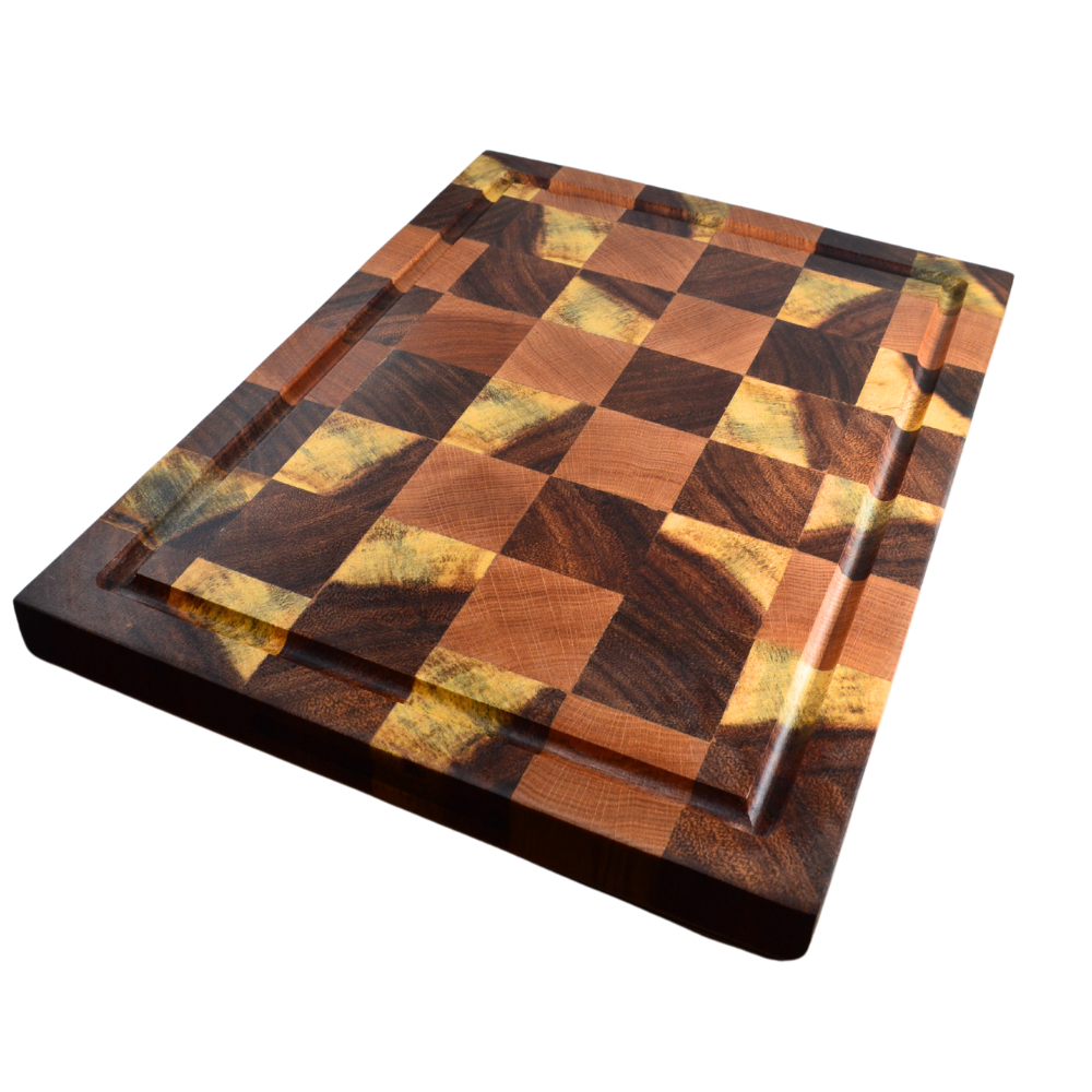 Tabla Dominó 2 | Madera Parota y Guamúchil