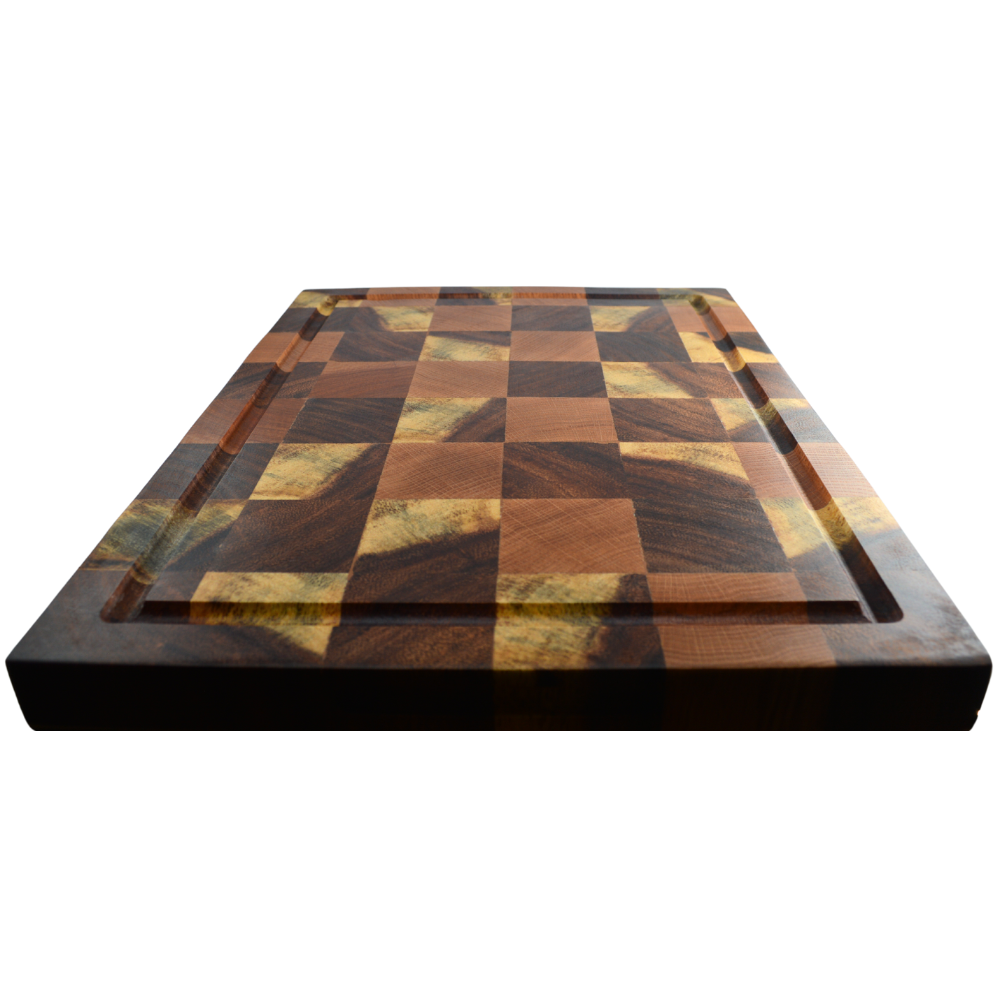 Tabla Dominó 2 | Madera Parota y Guamúchil