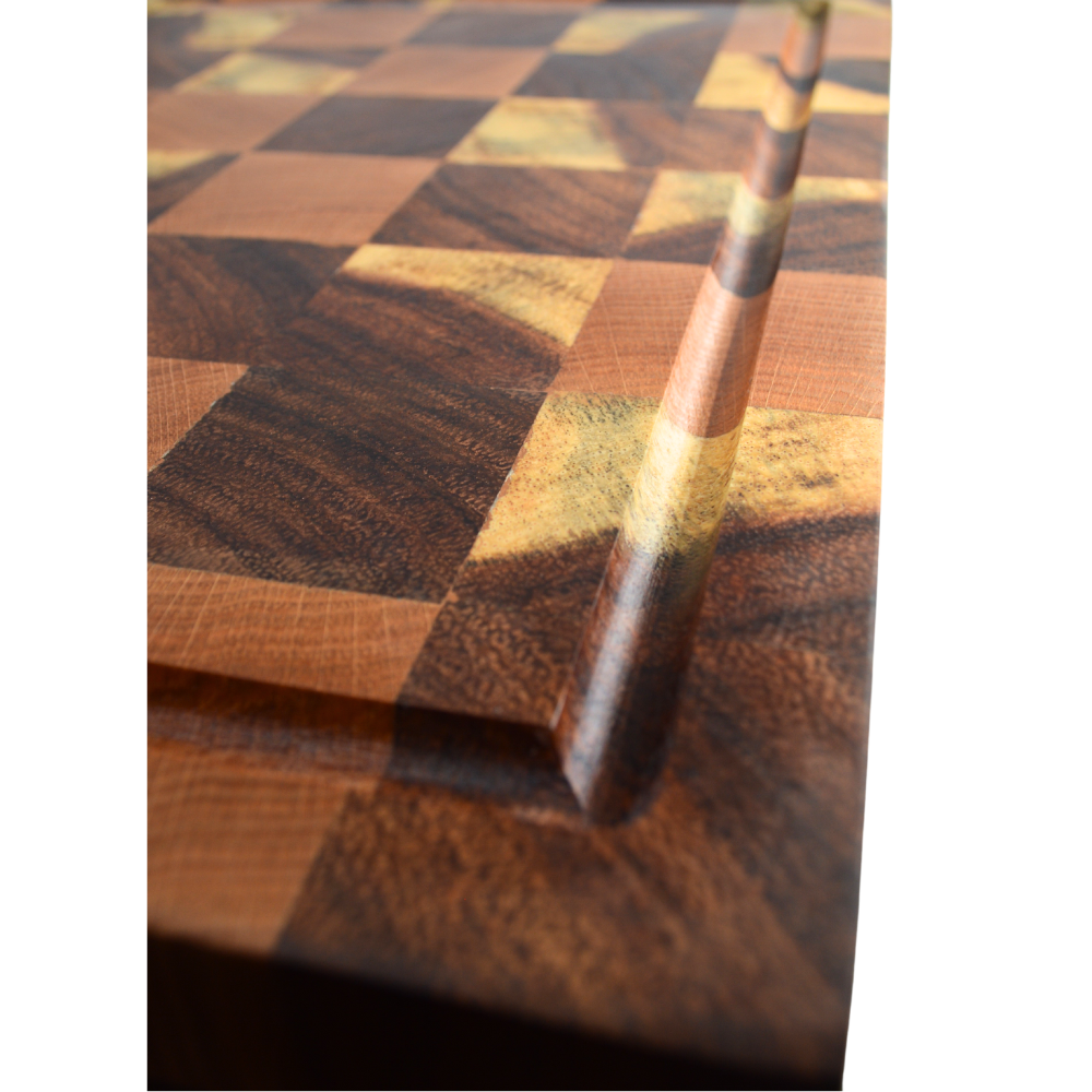 Tabla Dominó 2 | Madera Parota y Guamúchil