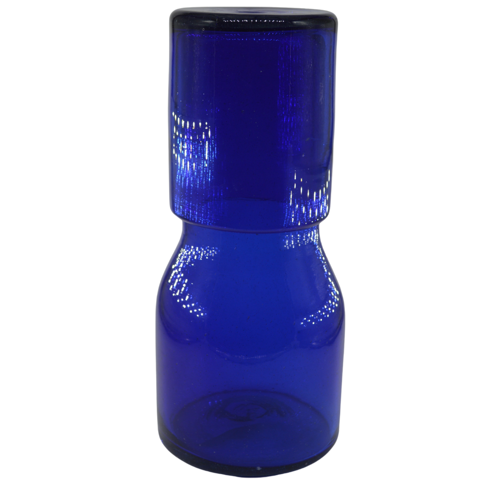 Botellón con Vaso de Vidrio