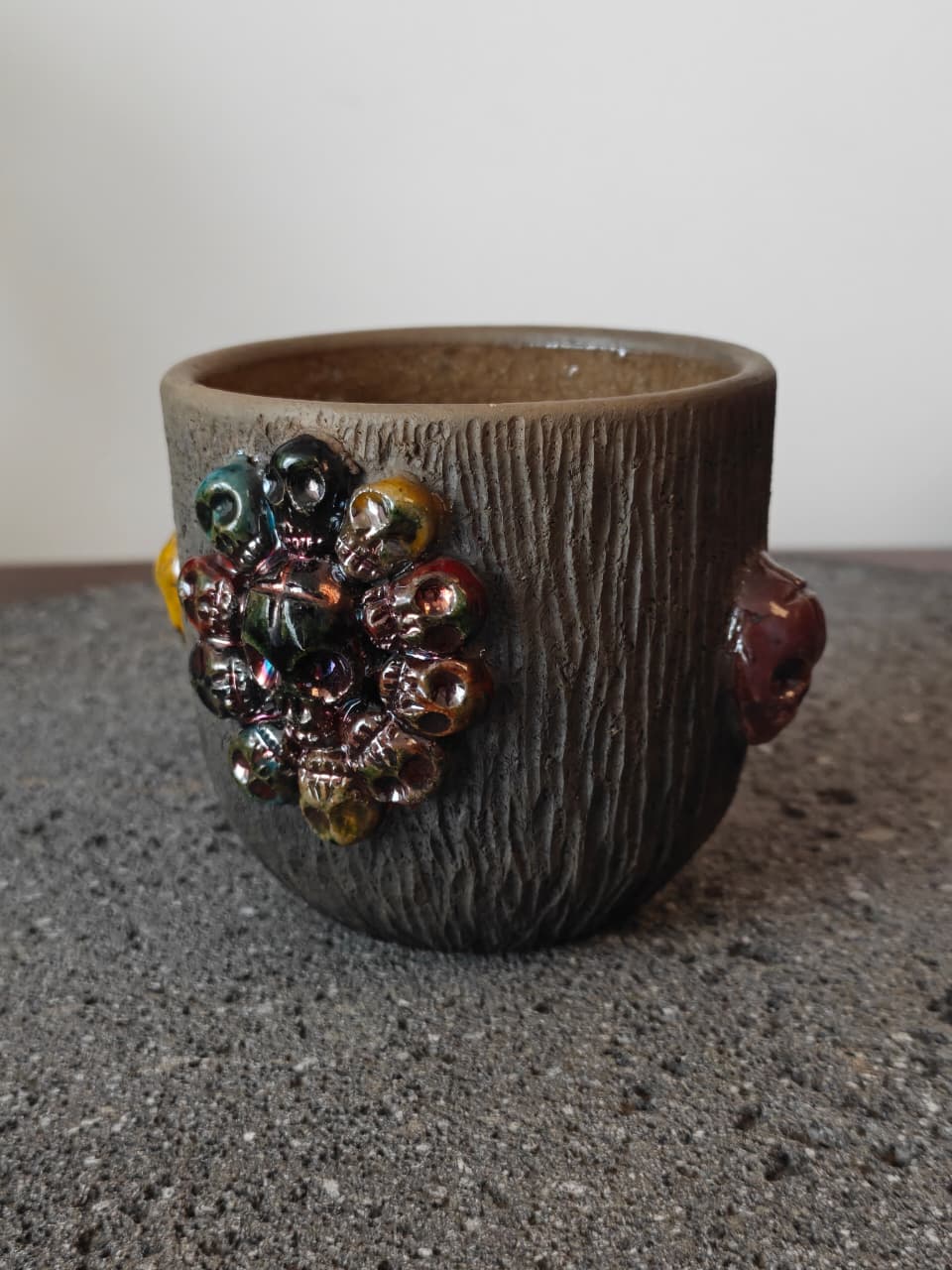 Vasito 'Calavera' | Reducción de Oxígeno