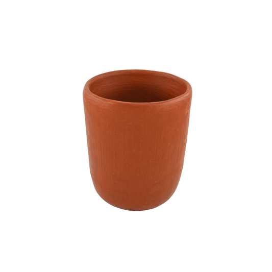 Vaso Liso | Barro Rojo