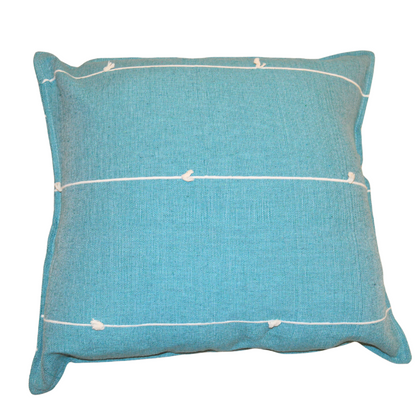 Bicolor Handmade Cushion