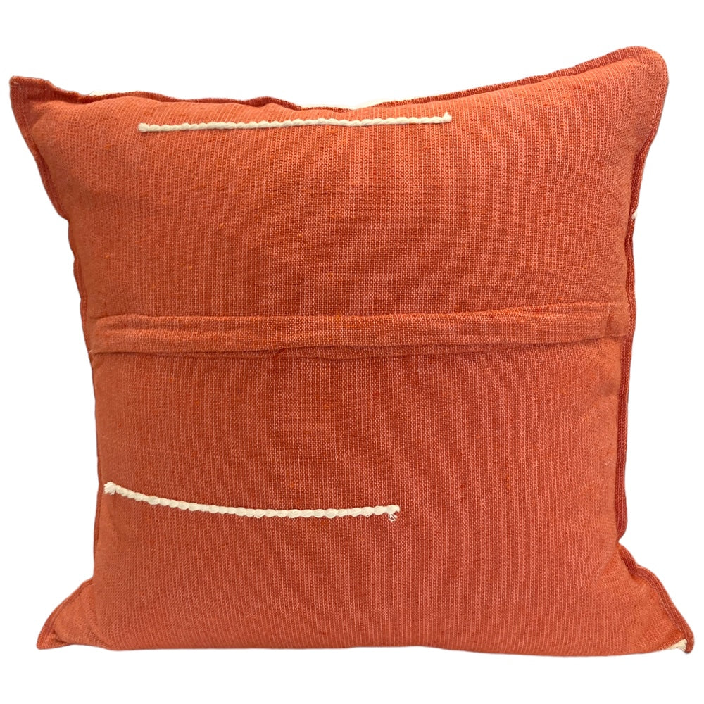 Orange Handmade Cushion