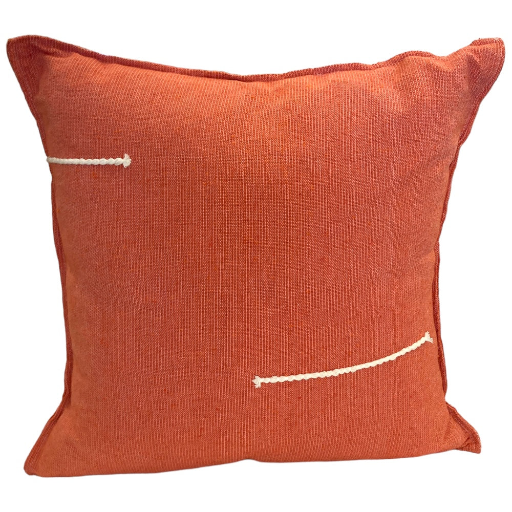 Orange Handmade Cushion