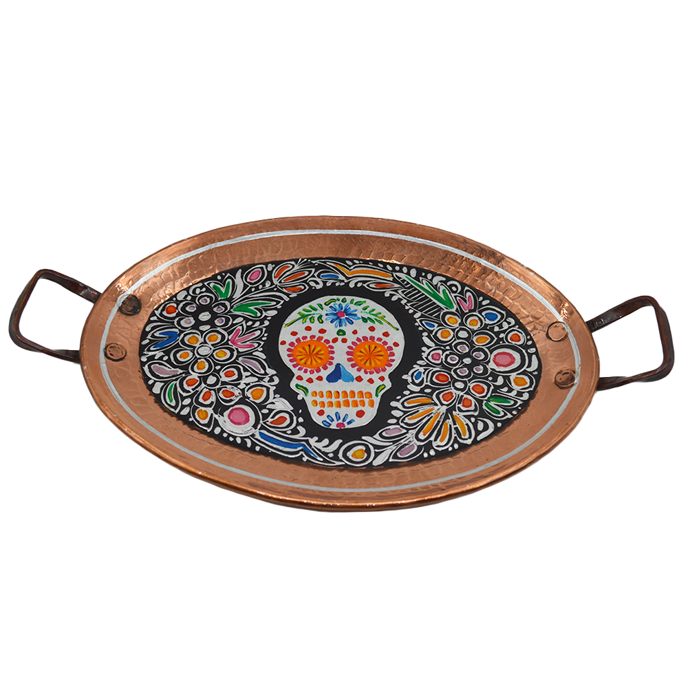 Charola Calaca | Cobre