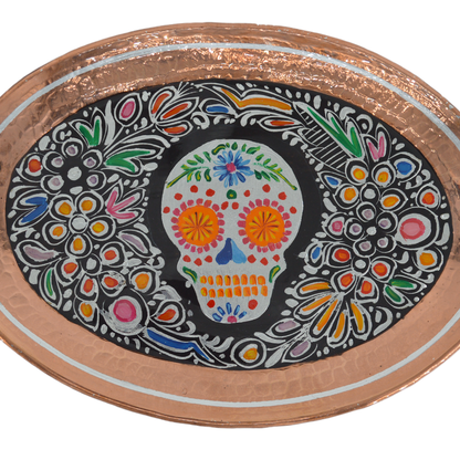 Charola Calaca | Cobre