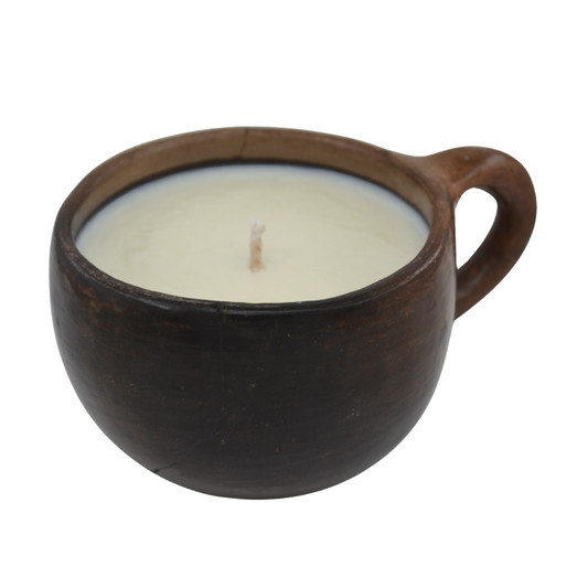 Vela Aromática 'Mokaccino' | Barro Bruñido