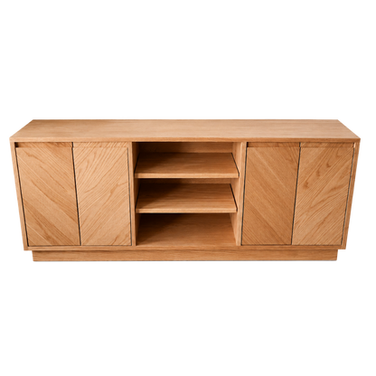 Mueble de TV 'Tolón' | Madera Encino Rojo