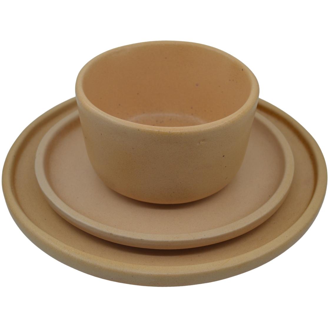 Tableware for 4 people | 12 Pcs Matte