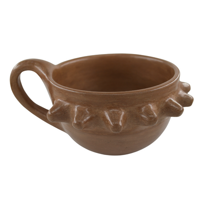 Taza Puntas 'Tzitzi' | Barro Bruñido