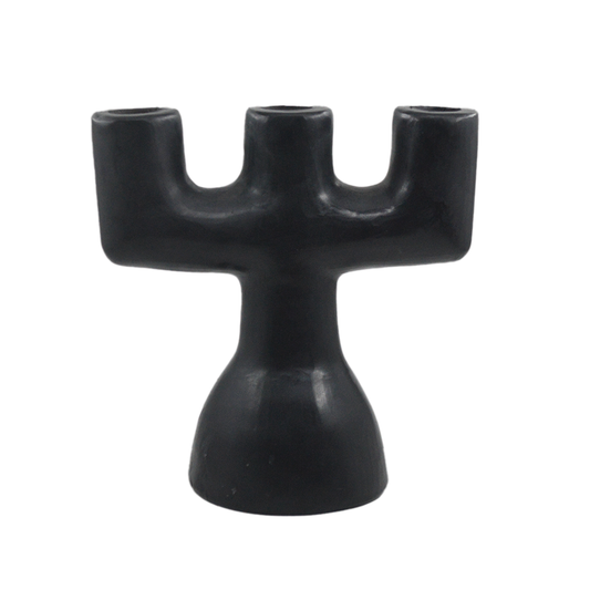 Candelabro Cactli | Barro Negro