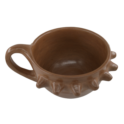 Taza Puntas 'Tzitzi' | Barro Bruñido