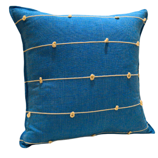 Bicolor Handmade Cushion