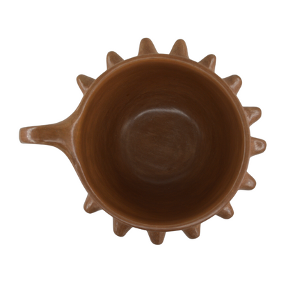Taza Puntas 'Tzitzi' | Barro Bruñido