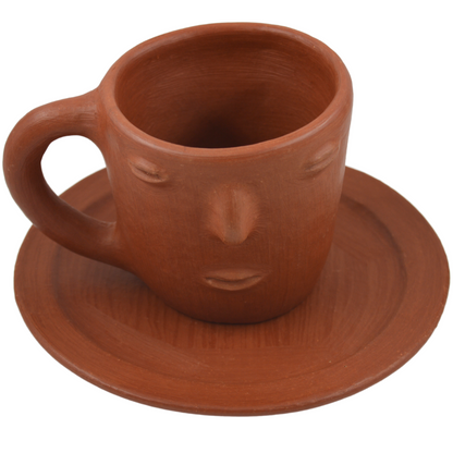 Zapotec cup and saucer