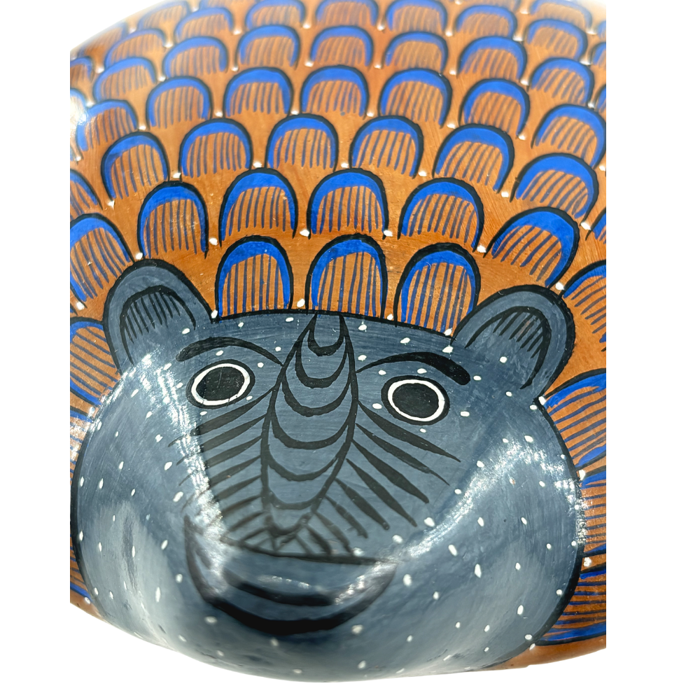 Decoración 'Armadillo' | Barro Bruñido