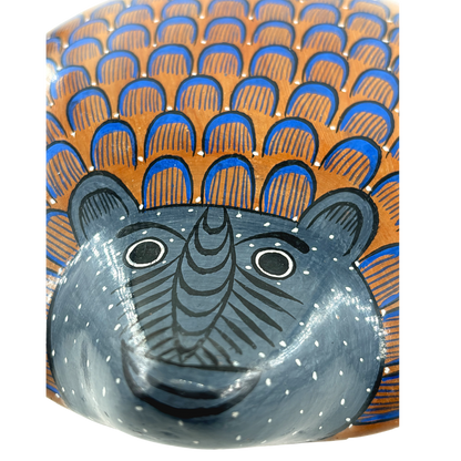 Decoración 'Armadillo' | Barro Bruñido