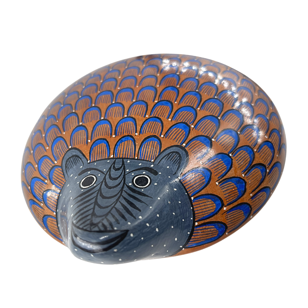 Decoración 'Armadillo' | Barro Bruñido