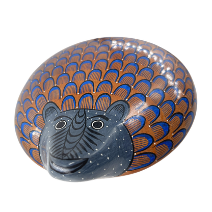 Decoración 'Armadillo' | Barro Bruñido