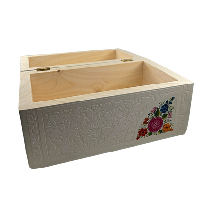 Cofre Olinalá 'Asís' | Madera de Lináloe