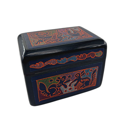 Caja Olinalá 'Guadalupe' | Madera de Lináloe