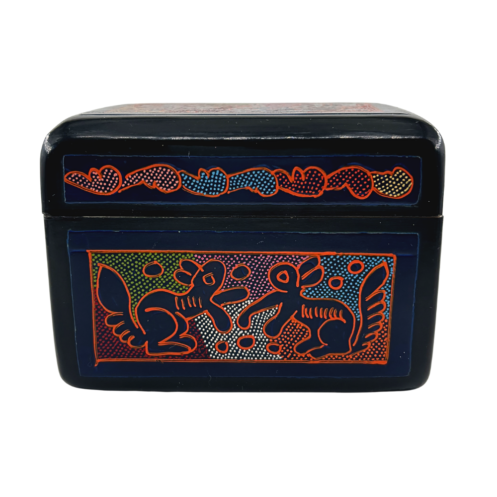 Caja Olinalá 'Guadalupe' | Madera de Lináloe