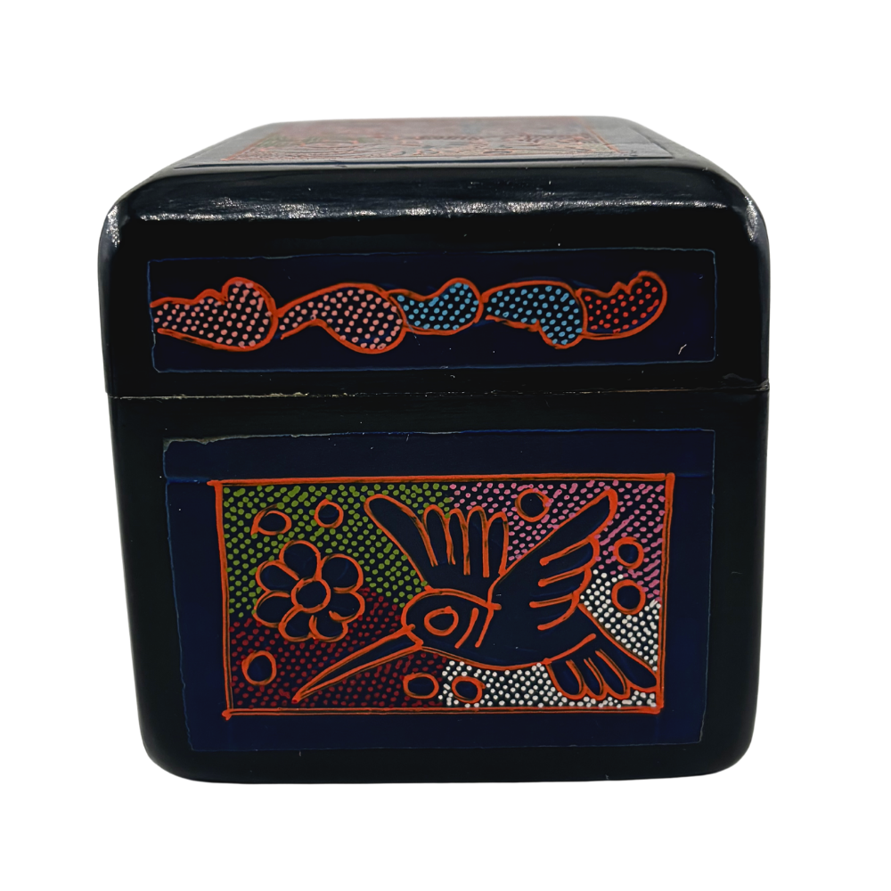 Caja Olinalá 'Guadalupe' | Madera de Lináloe