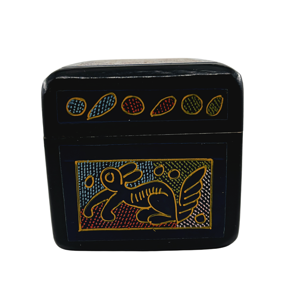 Caja Olinalá 'Guadalupe' | Madera de Lináloe