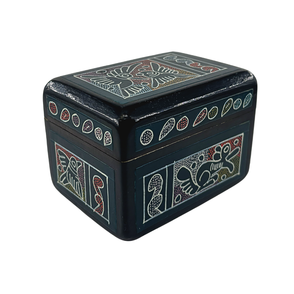 Caja Olinalá 'Guadalupe' | Madera de Lináloe