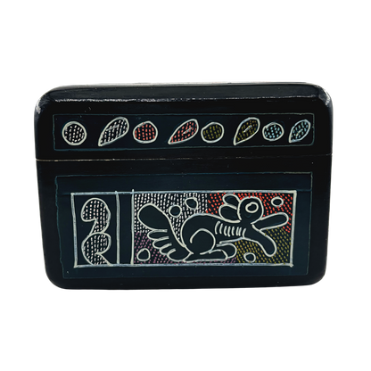 Caja Olinalá 'Guadalupe' | Madera de Lináloe