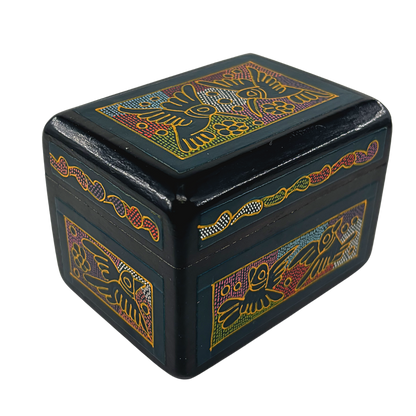 Caja Olinalá 'Guadalupe' | Madera de Lináloe