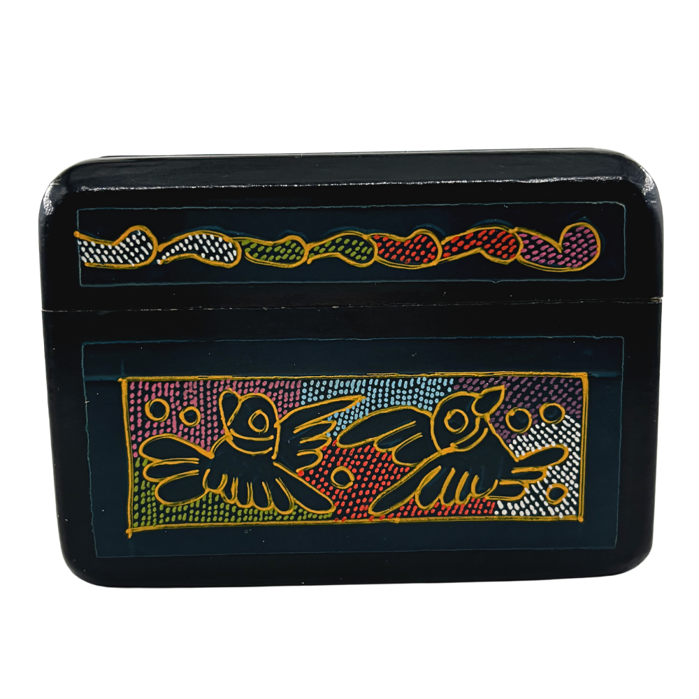 Caja Olinalá 'Guadalupe' | Madera de Lináloe