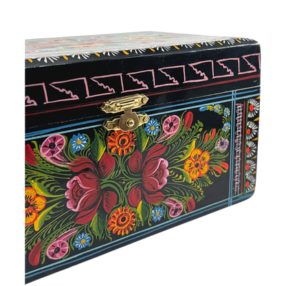 Caja Olinalá 'Floresta' | Madera de Lináloe