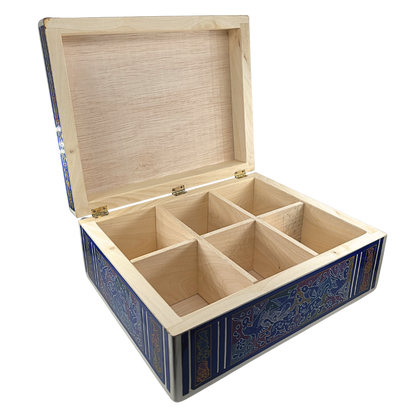 Caja Olinalá 'Lluvia' | Madera de Lináloe