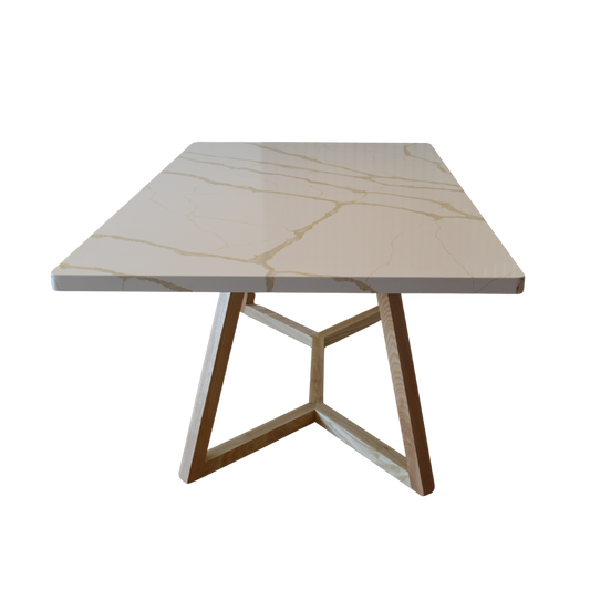 Comedor 'Rusia' | Madera Fresno y Cuarzo