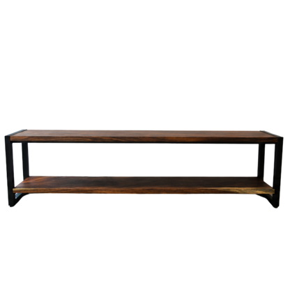 Mueble de TV 'Perote' | Madera Parota y Acero