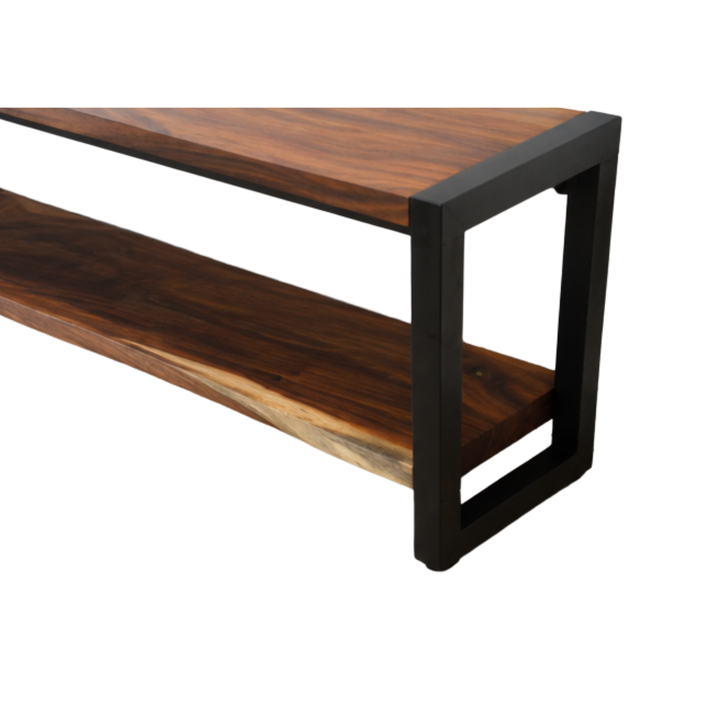 Mueble de TV 'Perote' | Madera Parota y Acero