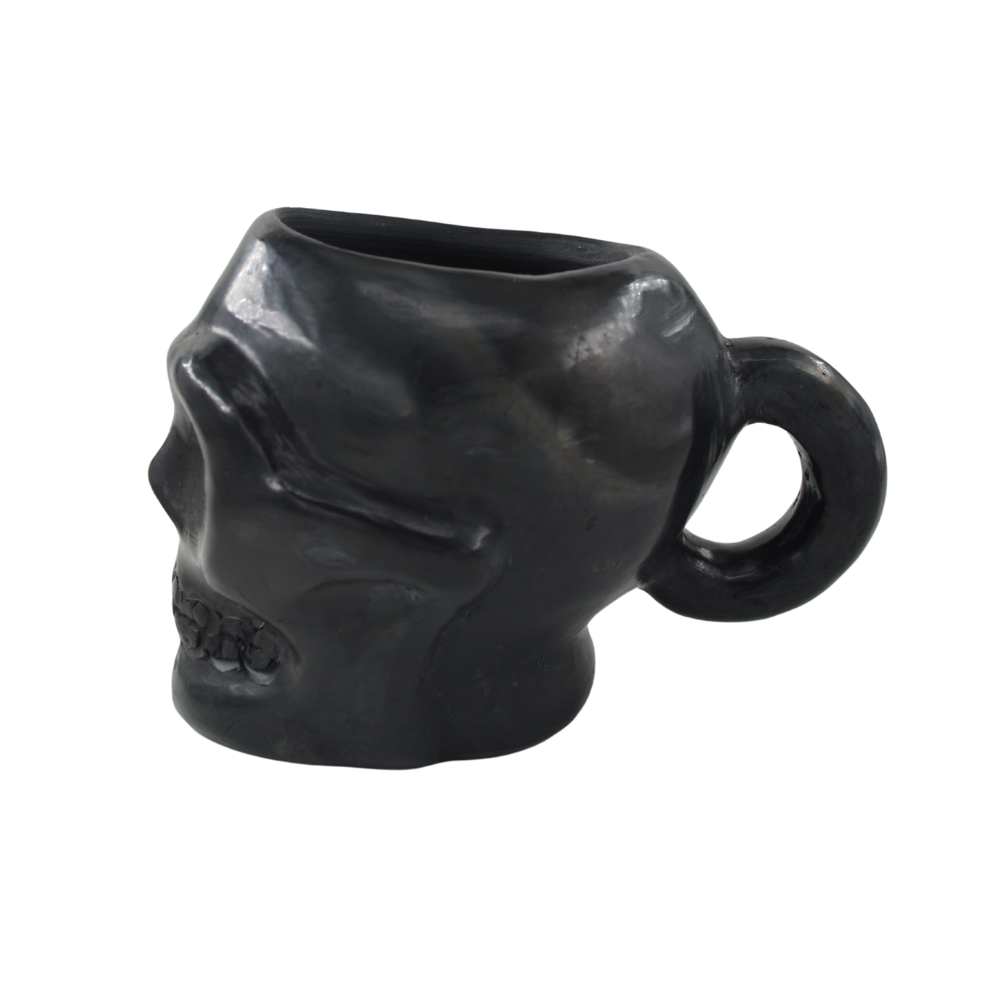 Taza 'Calavera' | Barro Negro