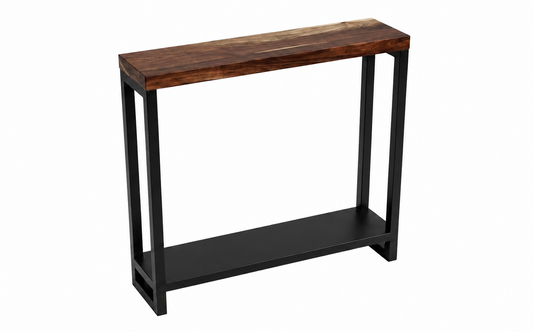 Consola 'Fuente' | Madera Tzalam y Acero