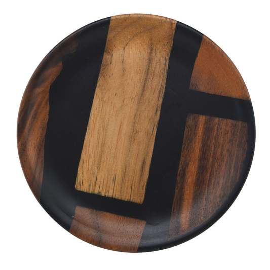 Walnut glass holder | Individual