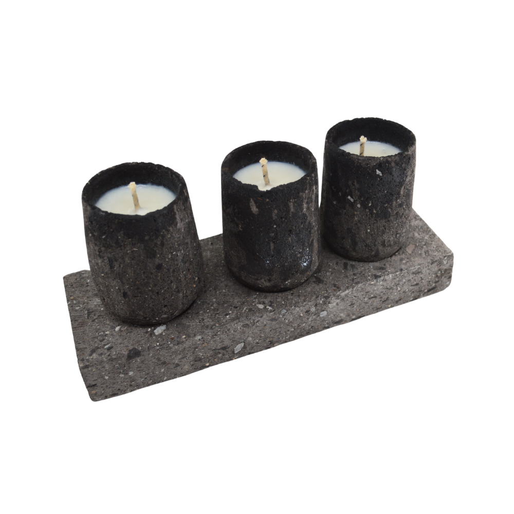 Velas Aromáticas 'Trío Cantera'