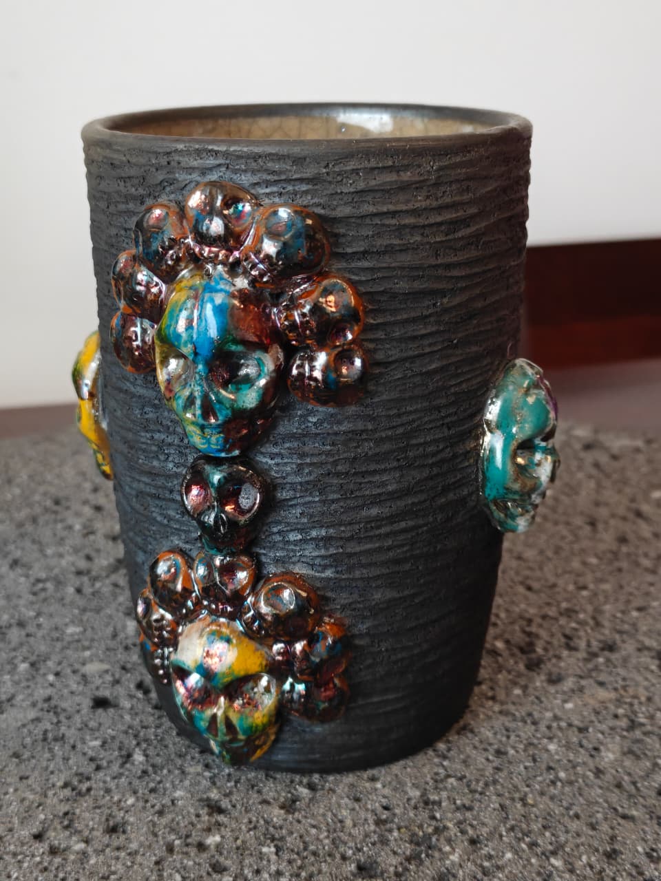 Vaso Alto 'Calavera' | Reducción de Oxígeno